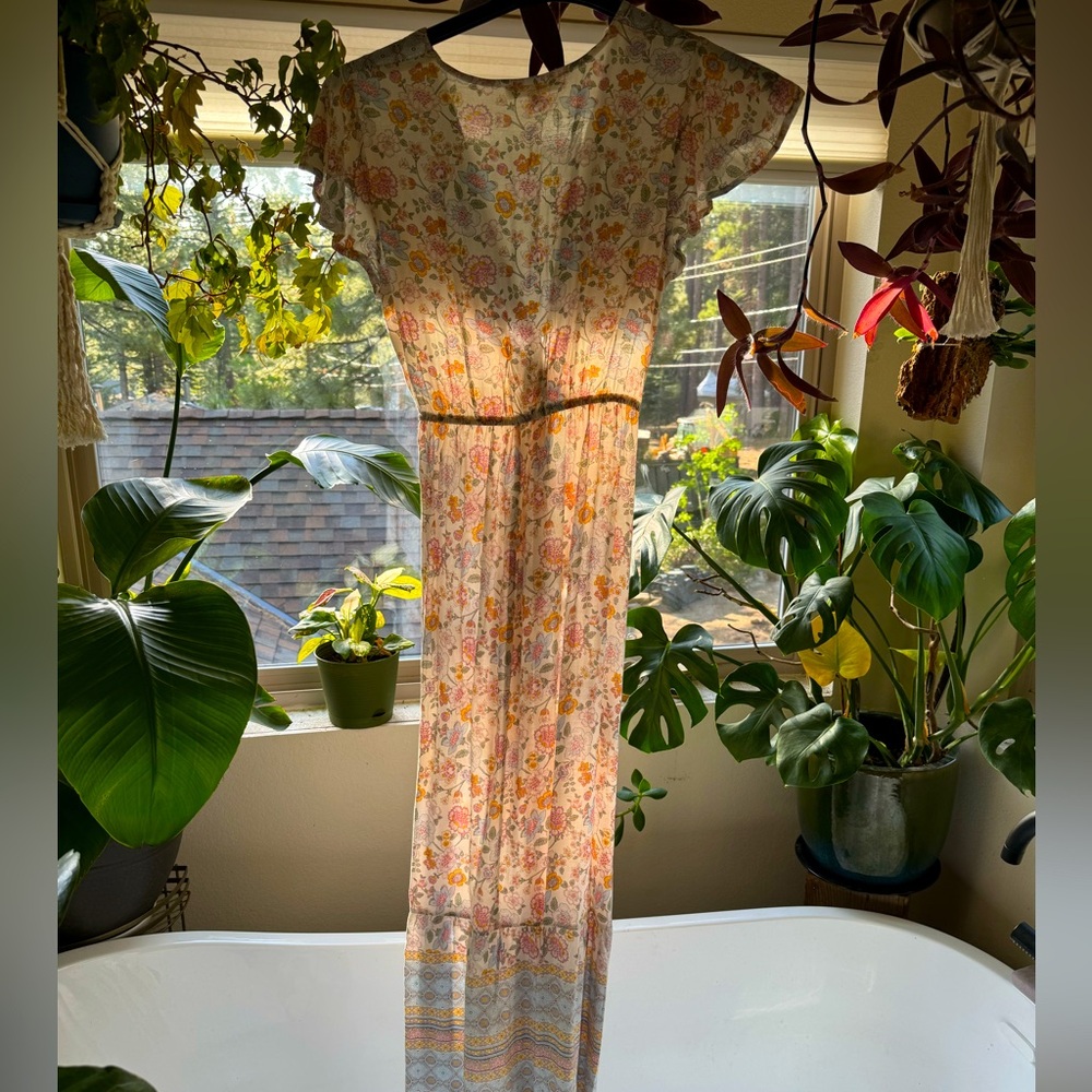 Long maxi boho summer dress
